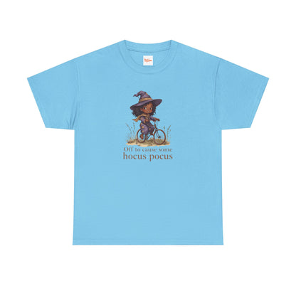 Hocus Pocus Witch Girl Bicycle T-Shirt