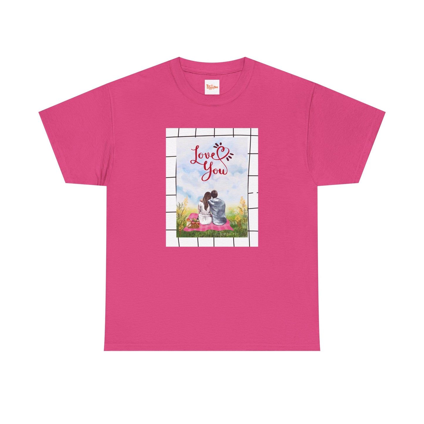 Love You Couple Picnic Tee