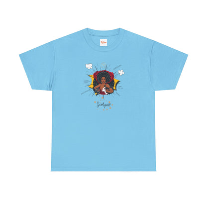 Scorpio Black Woman Zodiac T-Shirt — Scorpio Traits Graphic Tee