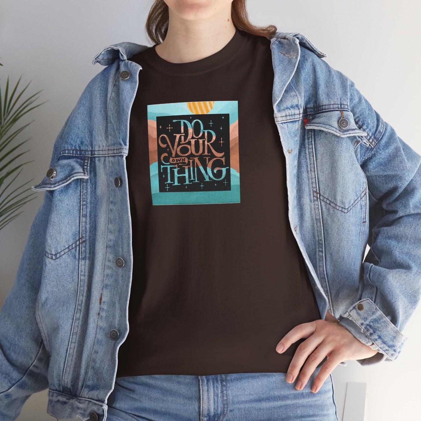 Graphic Unisex Tee - Do Your Own Thing Design