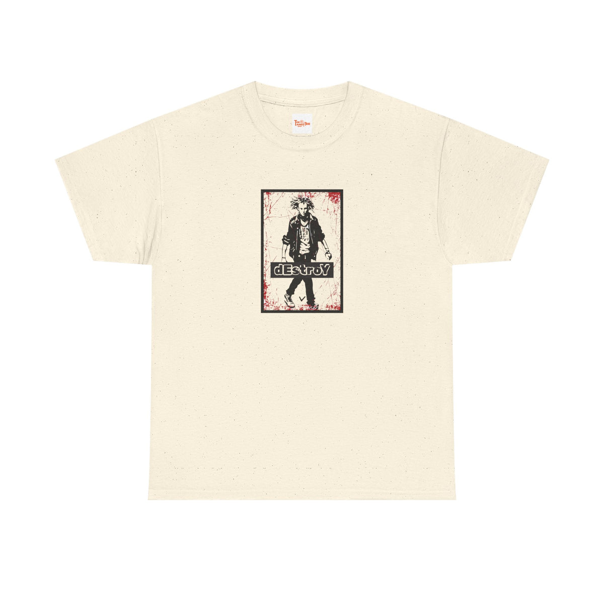 Punk Rock 'Destroy' Tee — Graphic Band-Style T-Shirt