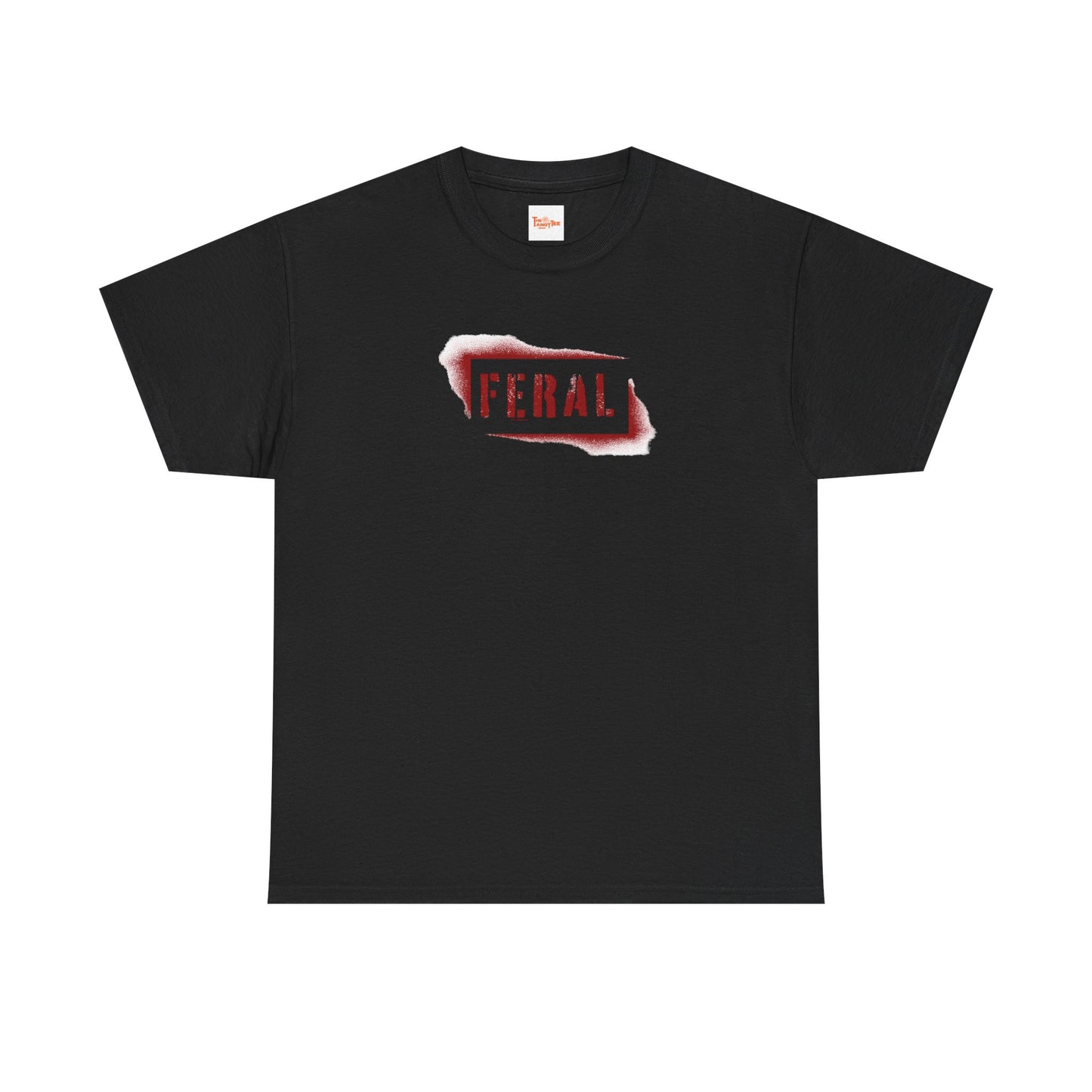 Graffiti Tee - Feral in Spray Paint Design