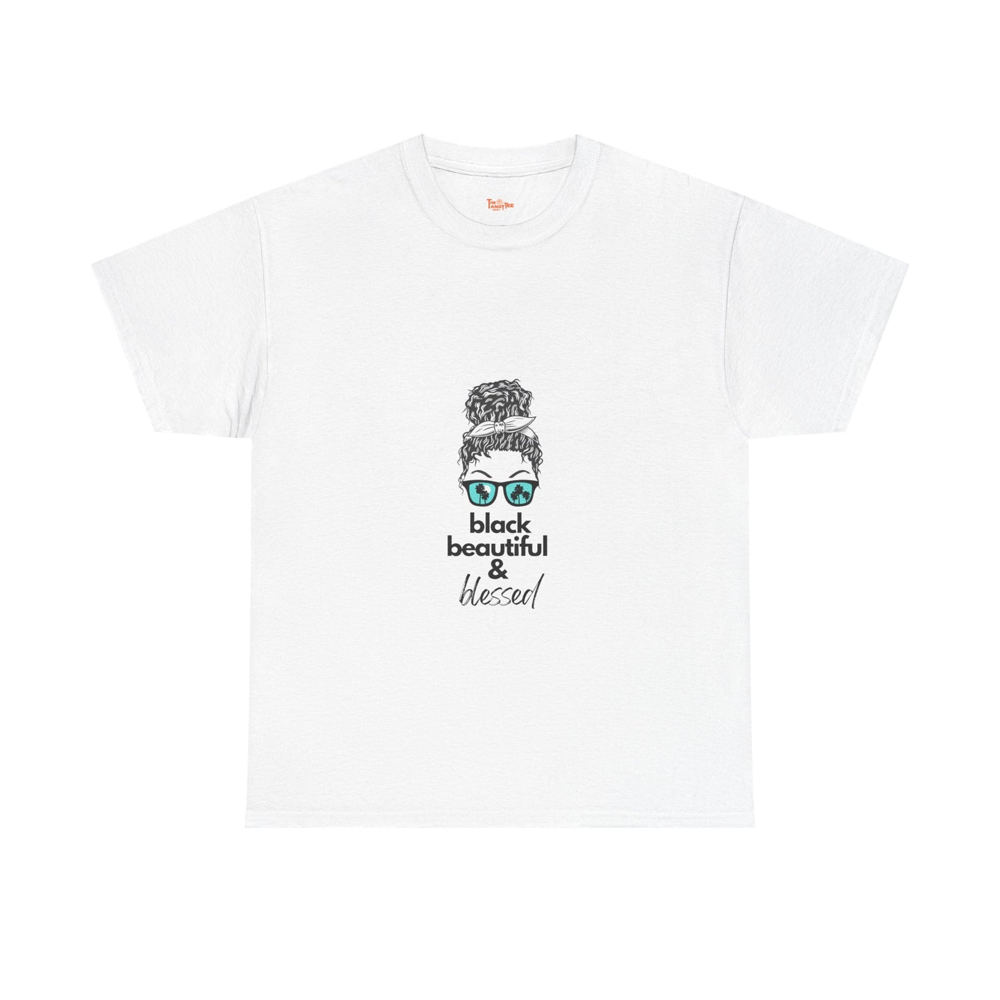 Black Beautiful Blessed Unisex Tee