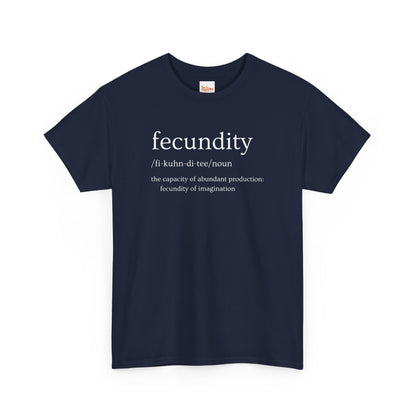 Fecundity Definition T-Shirt — Botanical Growth Graphic Tee