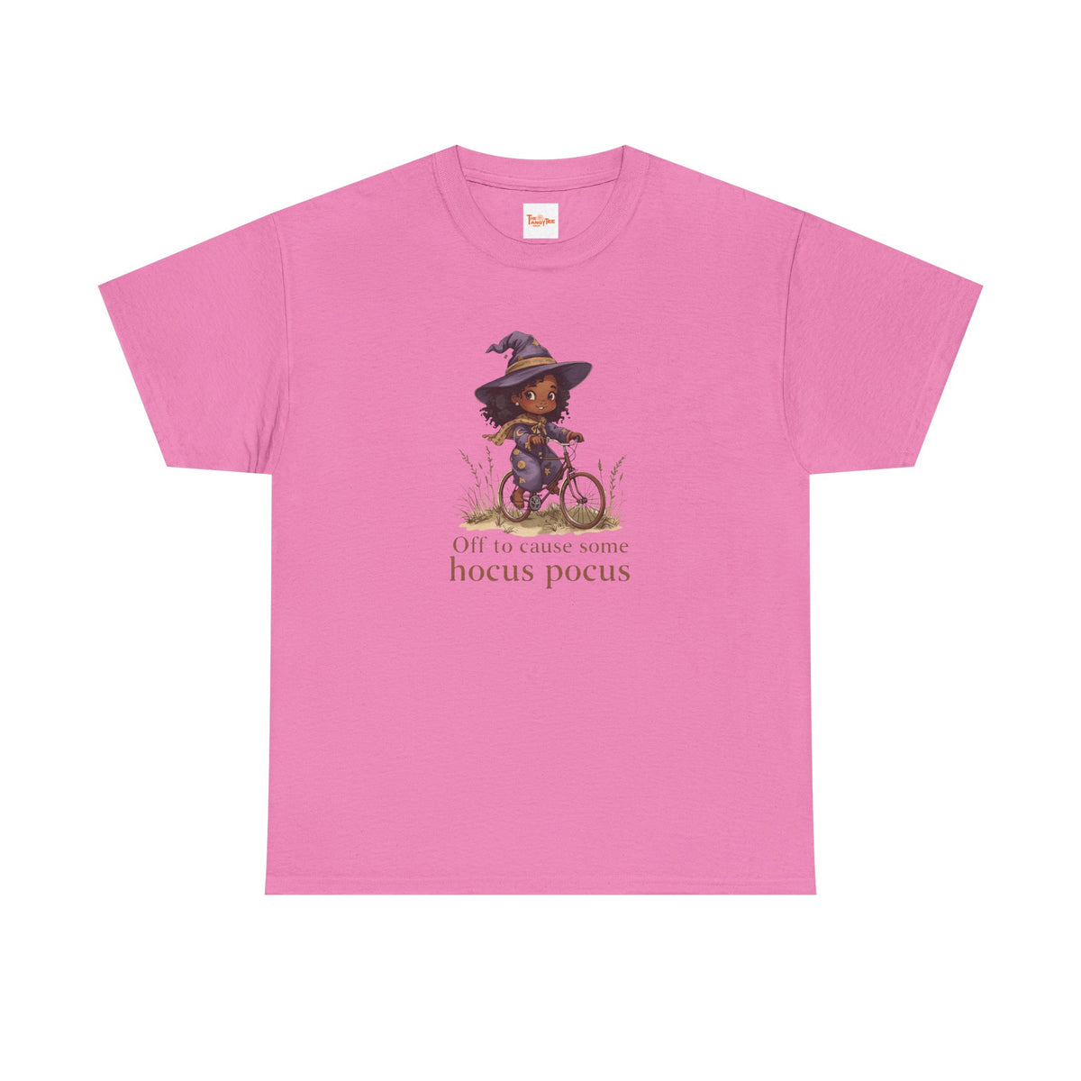 Hocus Pocus Witch Girl Bicycle T-Shirt