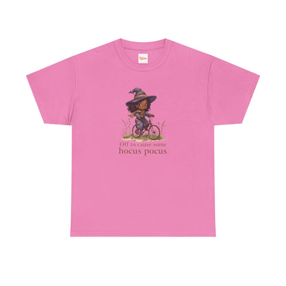 Hocus Pocus Witch Girl Bicycle T-Shirt