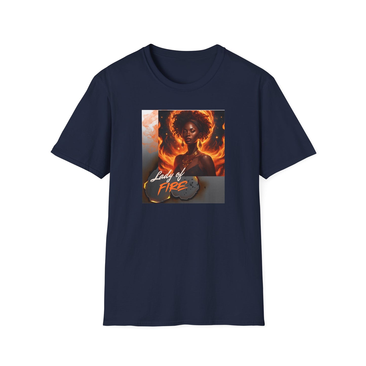 Fire Element Unisex T-Shirt - Lady of Fire Graphic