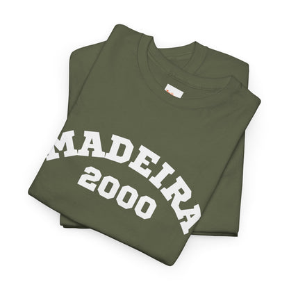 T-Shirt - Madeira 2000 Unisex Heavy Cotton Tee, Portuguese Travel