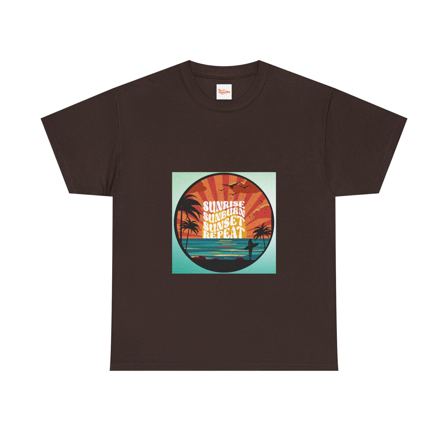 Sunrise Sunburn Sunset Repeat Unisex Tee