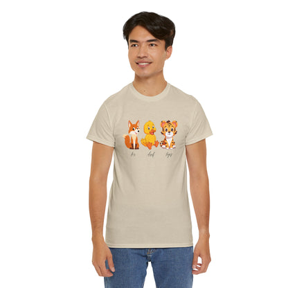 Fox Duck Tiger Graphic Tee