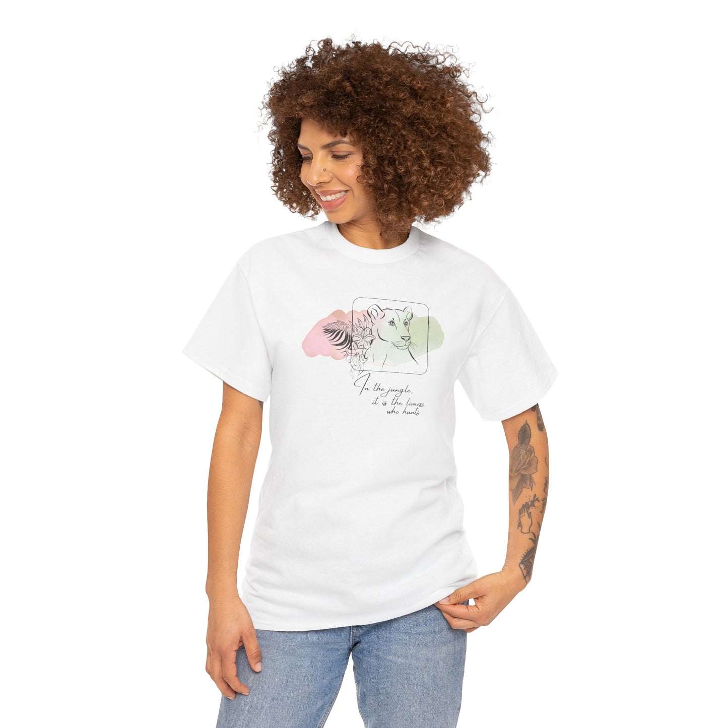 Lioness Hunt Unisex Tee