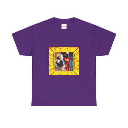 Superhero Day and Night Unisex Tee