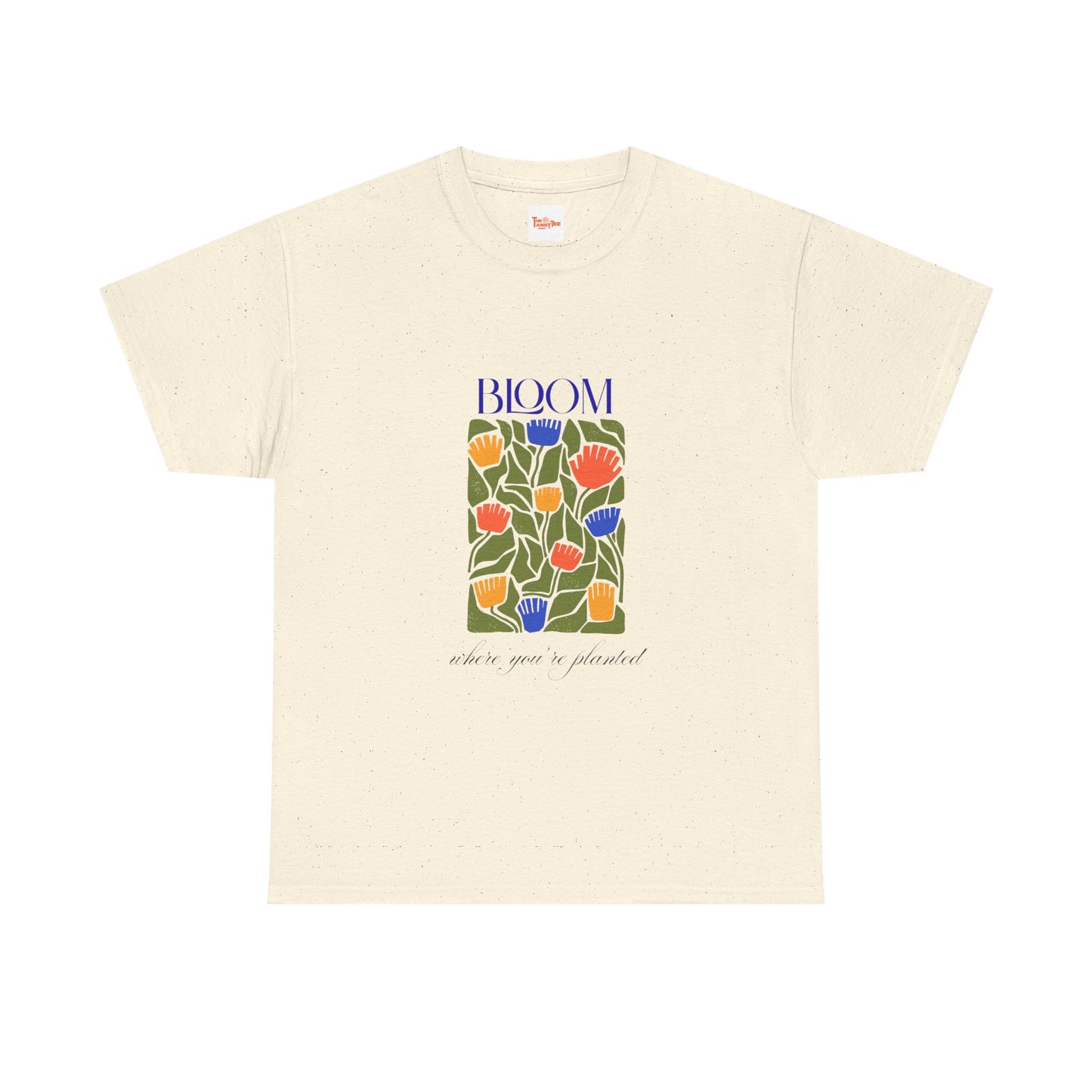 Floral Tee - Bloom Where You're Planted