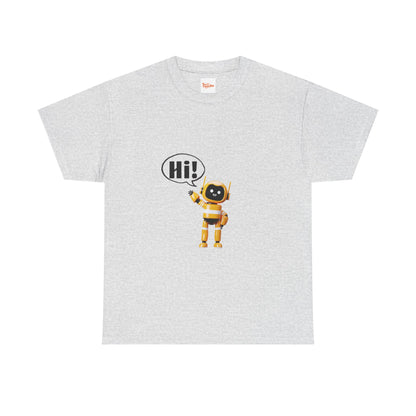Robot Hi Graphic Tee