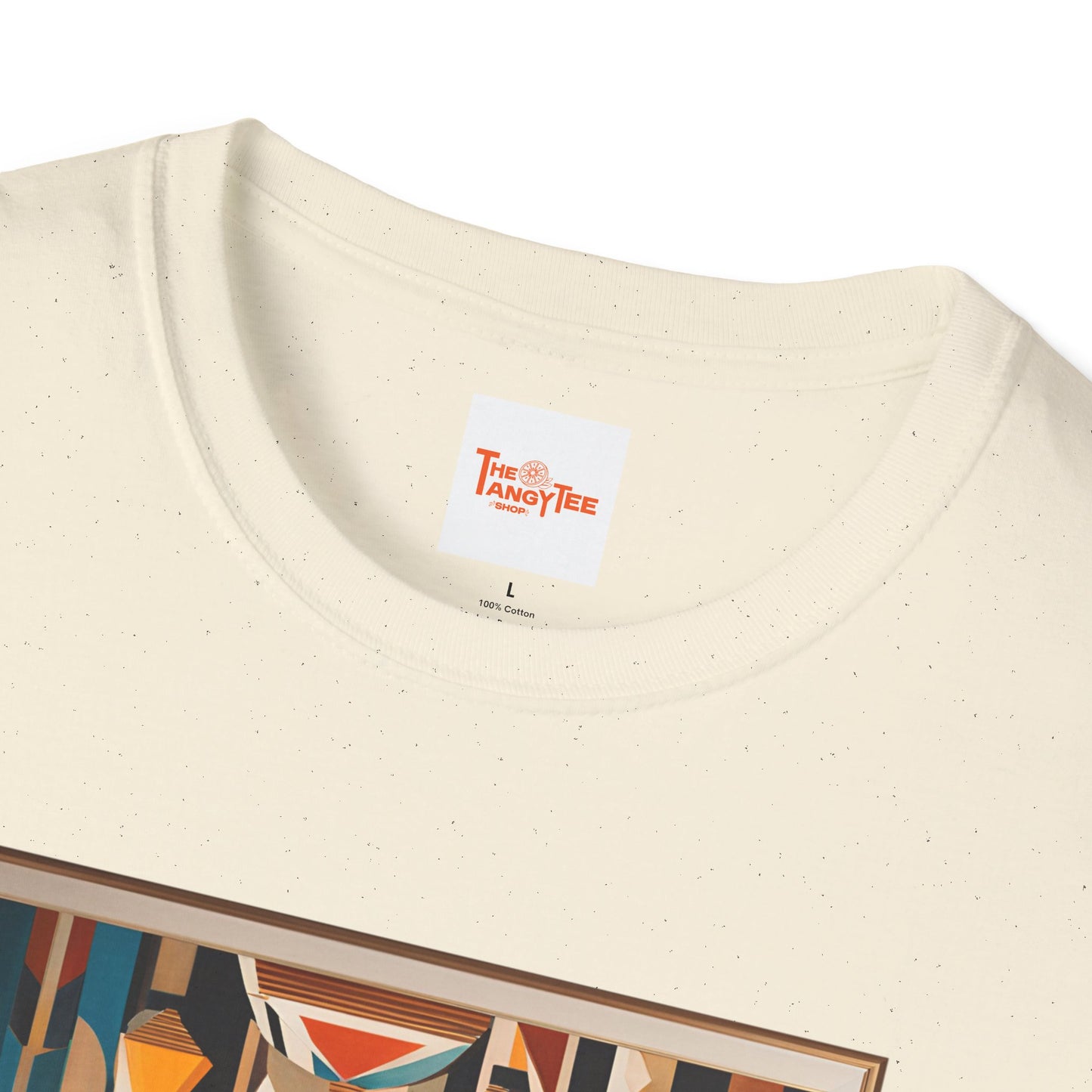 Art Deco Woman Colorful Respite Graphic T-Shirt