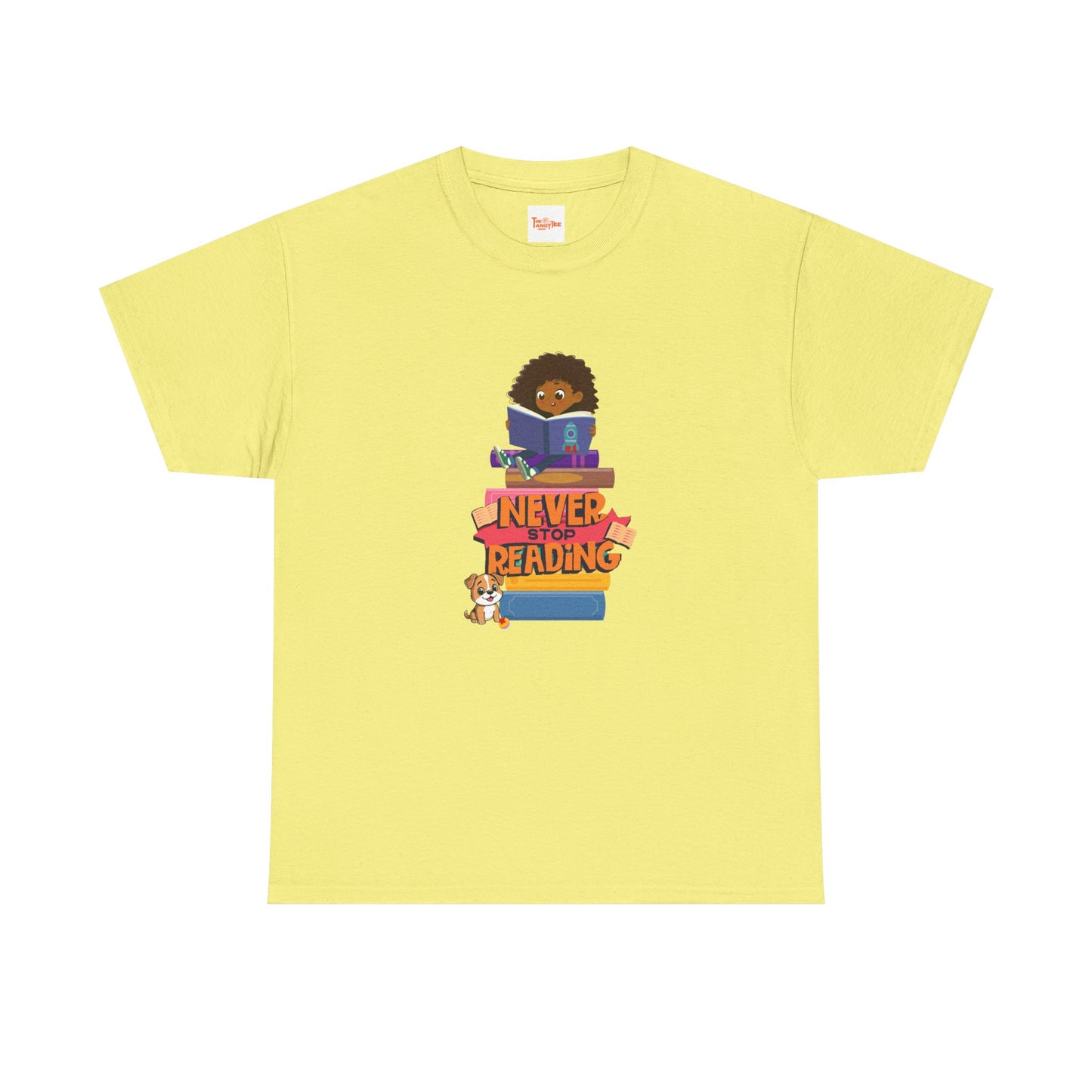 Reading Enthusiast Tee - Never Stop Reading