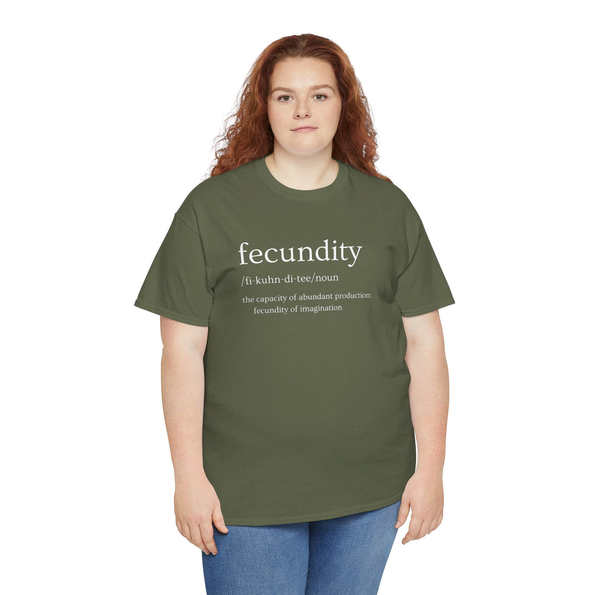 Fecundity Definition T-Shirt — Botanical Growth Graphic Tee
