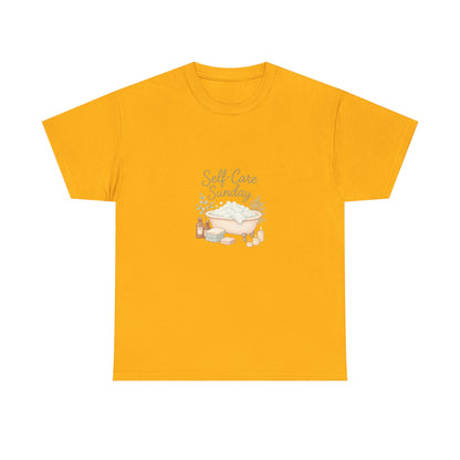Self-Care Sunday Unisex Cotton Tee