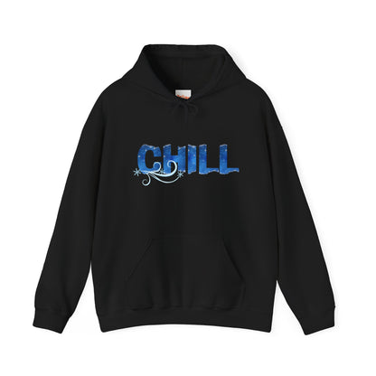 Chill Snowy Letters Hoodie