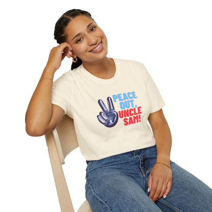 Peace Out Uncle Sam T-Shirt