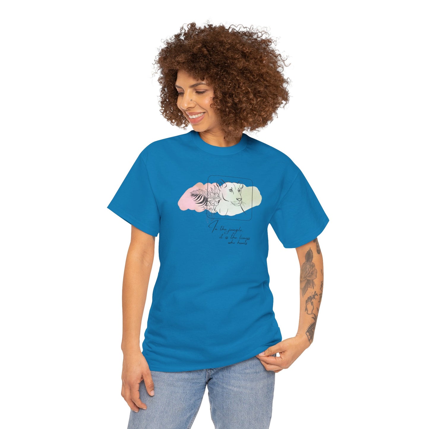 Lioness Hunt Unisex Tee