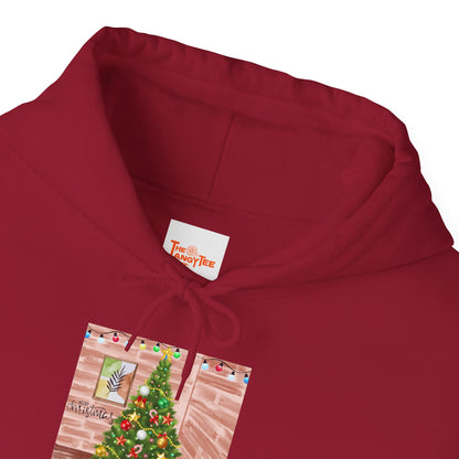 Christmas Hoodie - Girl Decorating Tree