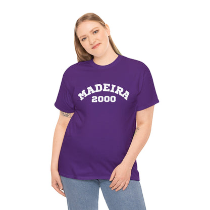 T-Shirt - Madeira 2000 Unisex Heavy Cotton Tee, Portuguese Travel