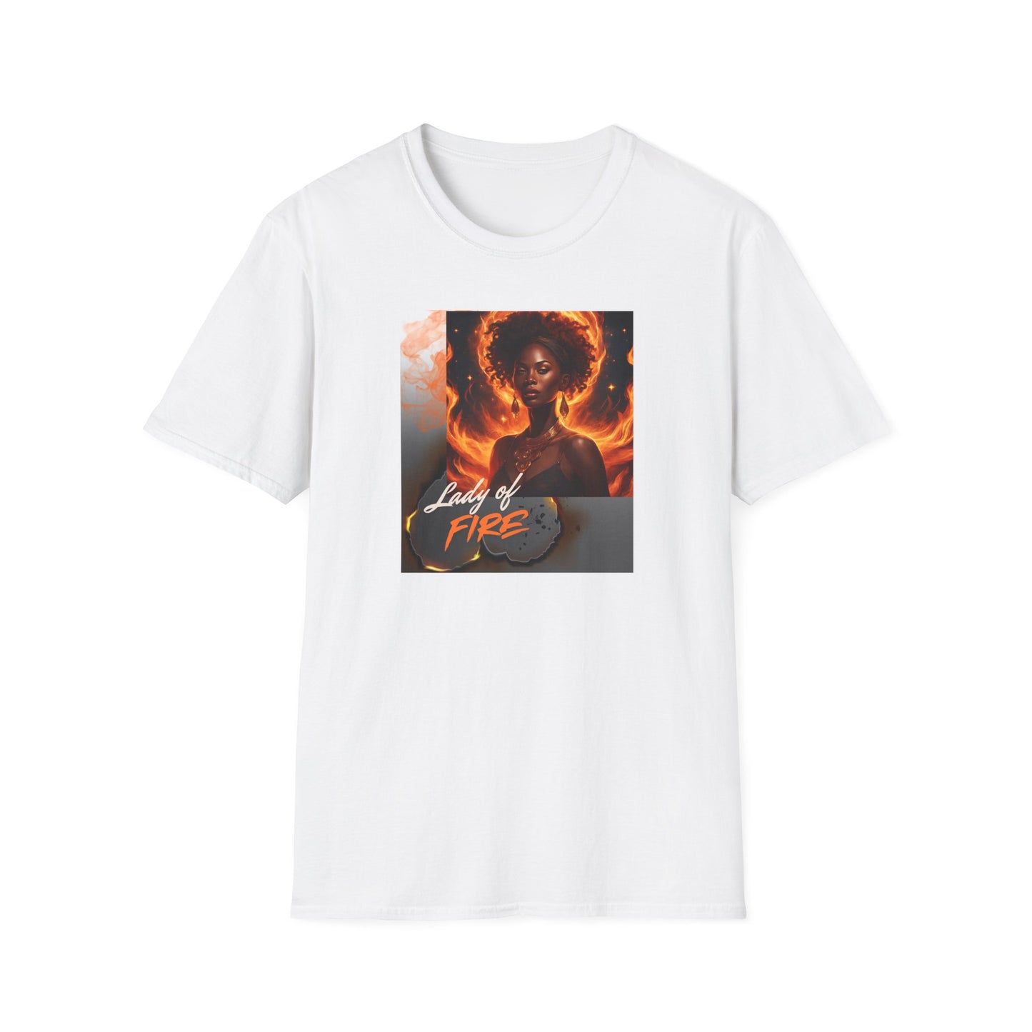 Fire Element Unisex T-Shirt - Lady of Fire Graphic