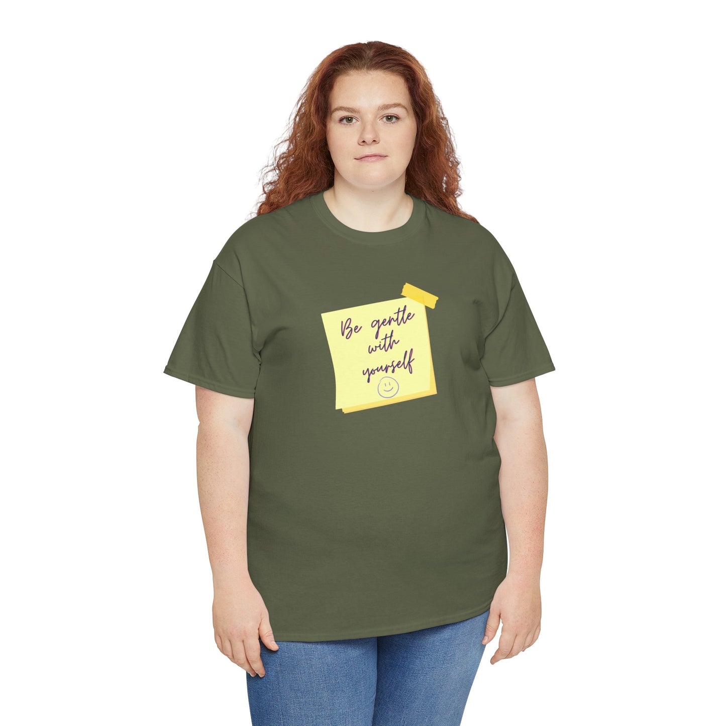 Be Gentle with Yourself Post-It Note Graphic Tee