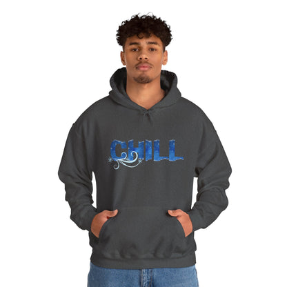 Chill Snowy Letters Hoodie