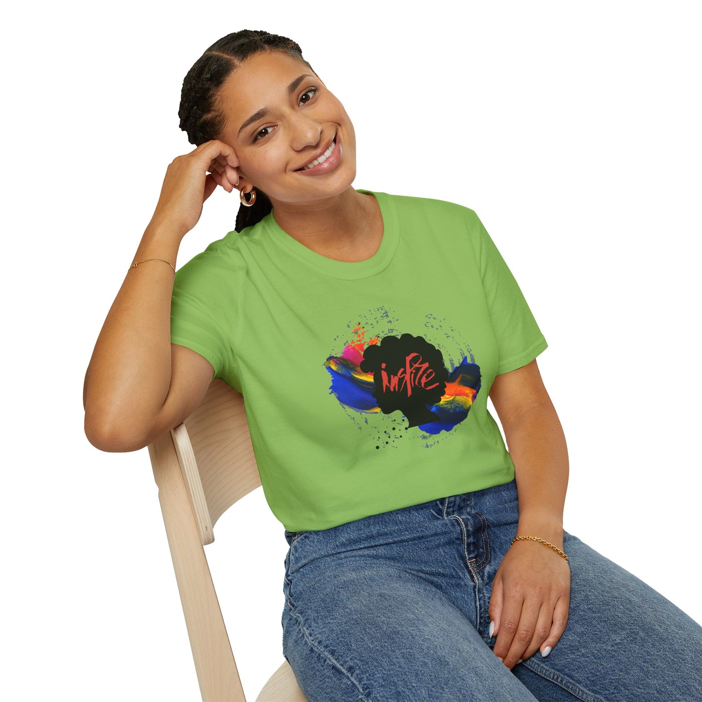 Inspire Black Woman Silhouette T-Shirt