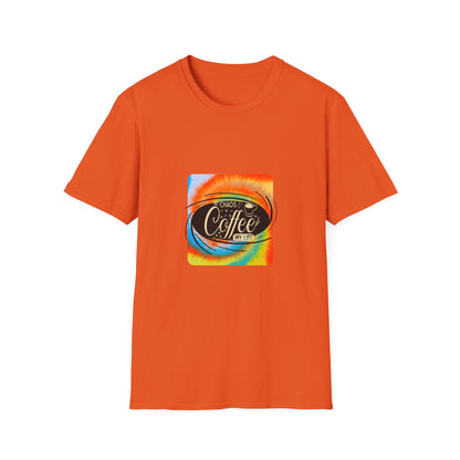 Chaos and Coffee Tie Dye Graphic