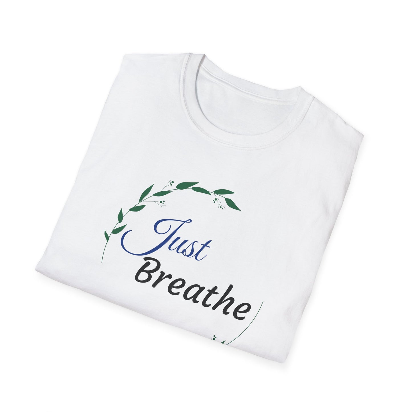 Floral Frame Unisex T-Shirt - Just Breathe Design