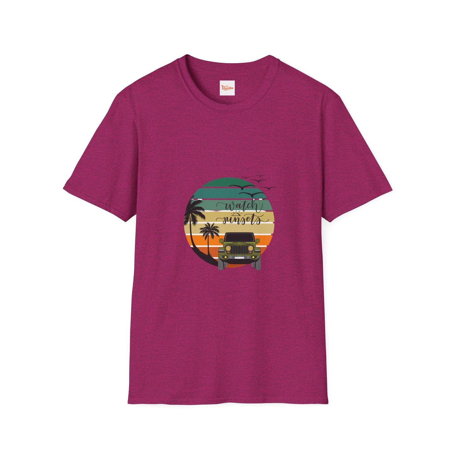 Watch Sunsets Jeep T-Shirt