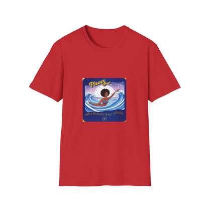 Pisces Woman Ocean Graphic T-Shirt