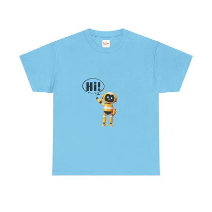 Robot Hi Graphic Tee