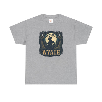 Wyach Night Witch Tee — African American Silhouette Forest Graphic T-Shirt