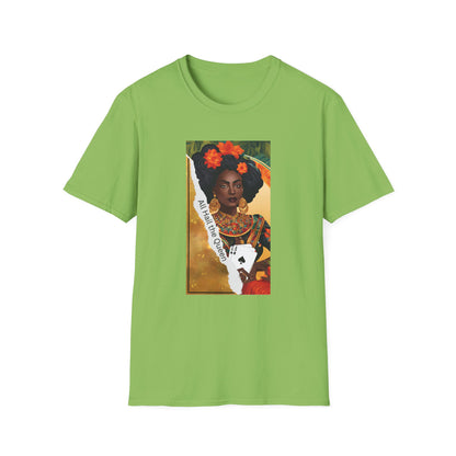 Spades Playing Cards Unisex T-Shirt - All Hail the Queen Design