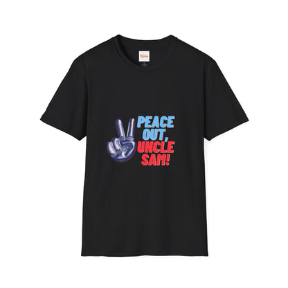 Peace Out Uncle Sam T-Shirt