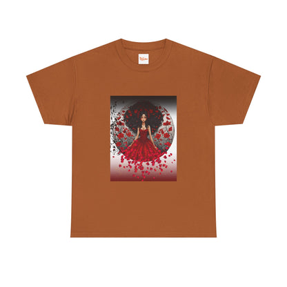 Raven-Haired Rose Unisex Tee