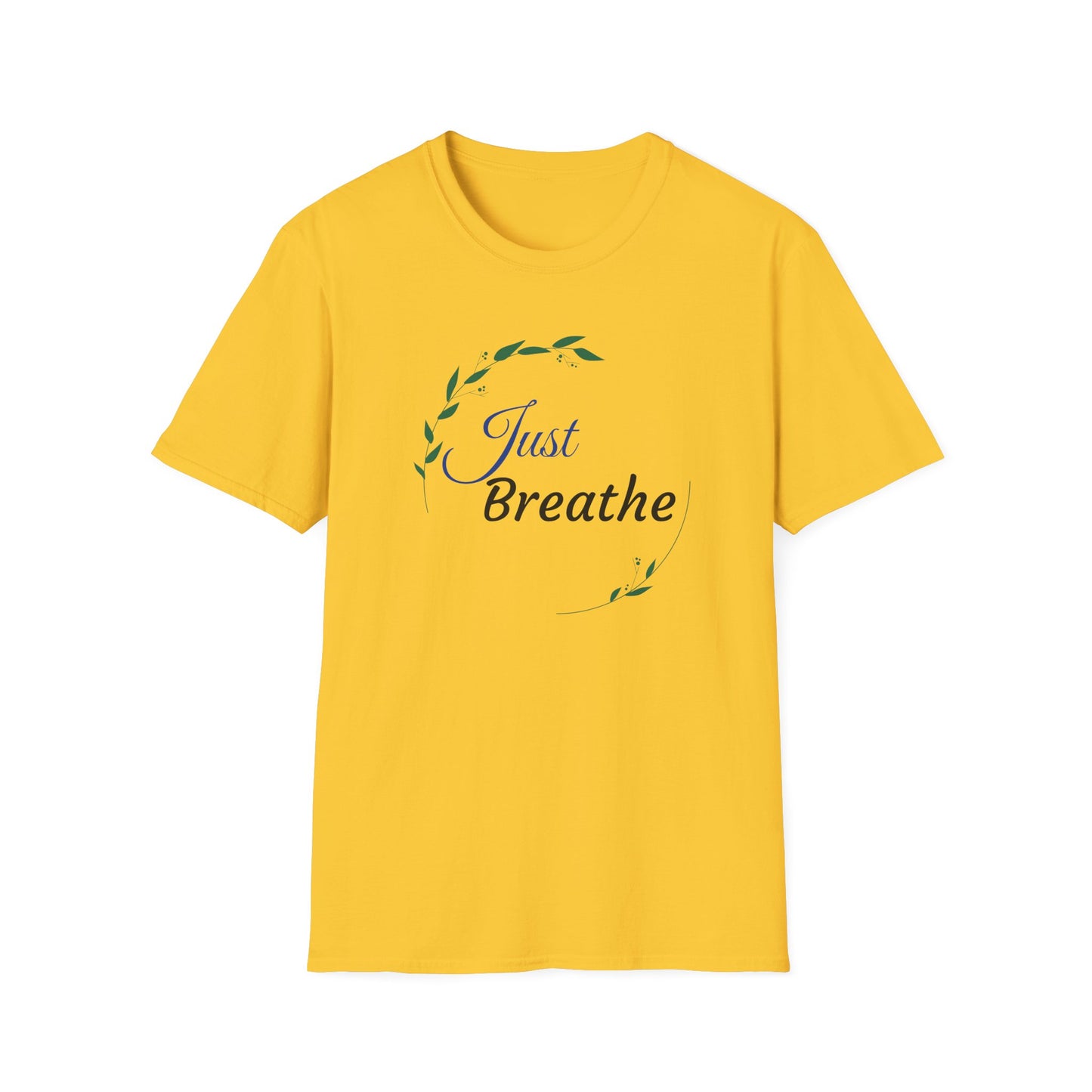 Floral Frame Unisex T-Shirt - Just Breathe Design
