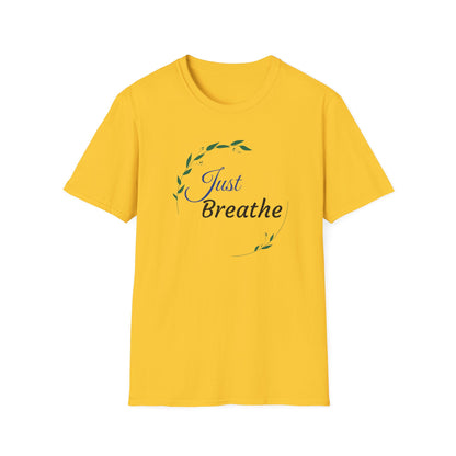 Floral Frame Unisex T-Shirt - Just Breathe Design