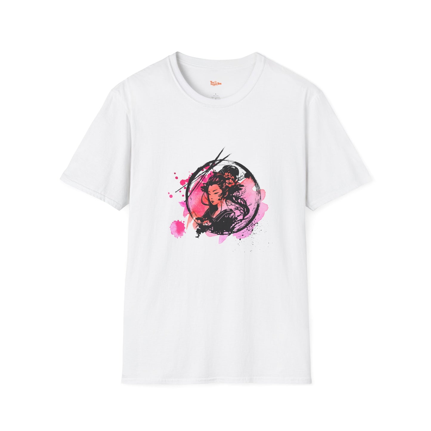 Pastel Geisha Graphic T-Shirt