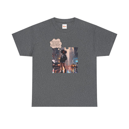 Anime Girl Save the World Tee