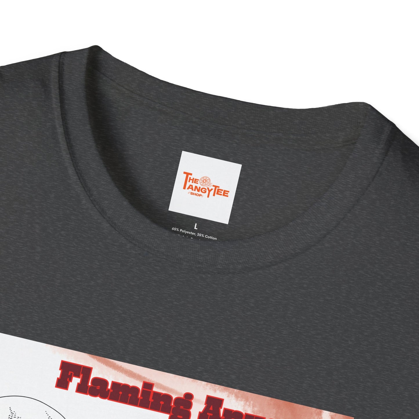 Flaming Anus Vodka Graphic Unisex T-Shirt