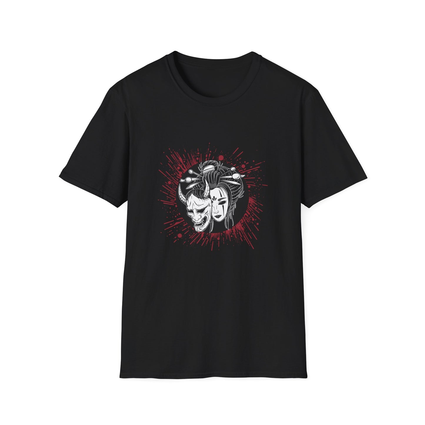 Asian Mask Graphic T-Shirt