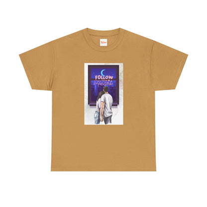 Couples Graphic Tee - Follow Your Heart Design