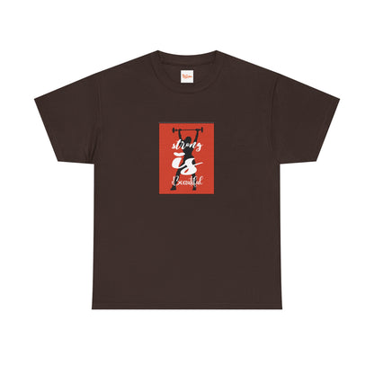 Weightlifting Tee - Strong is Beautiful