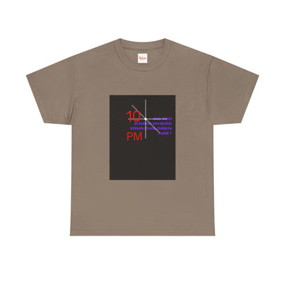 Graphic Nostalgic Television Warning Unisex Tee