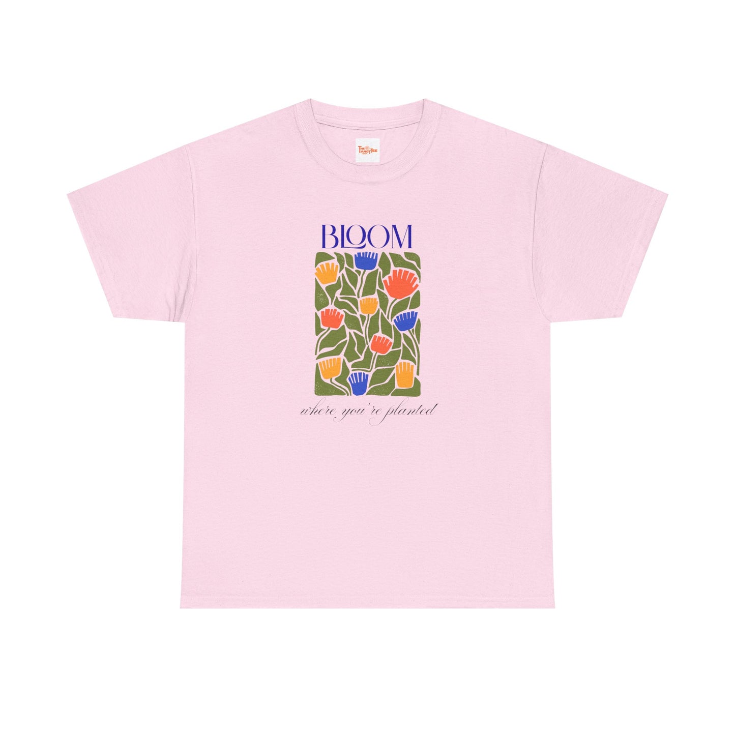 Floral Tee - Bloom Where You're Planted